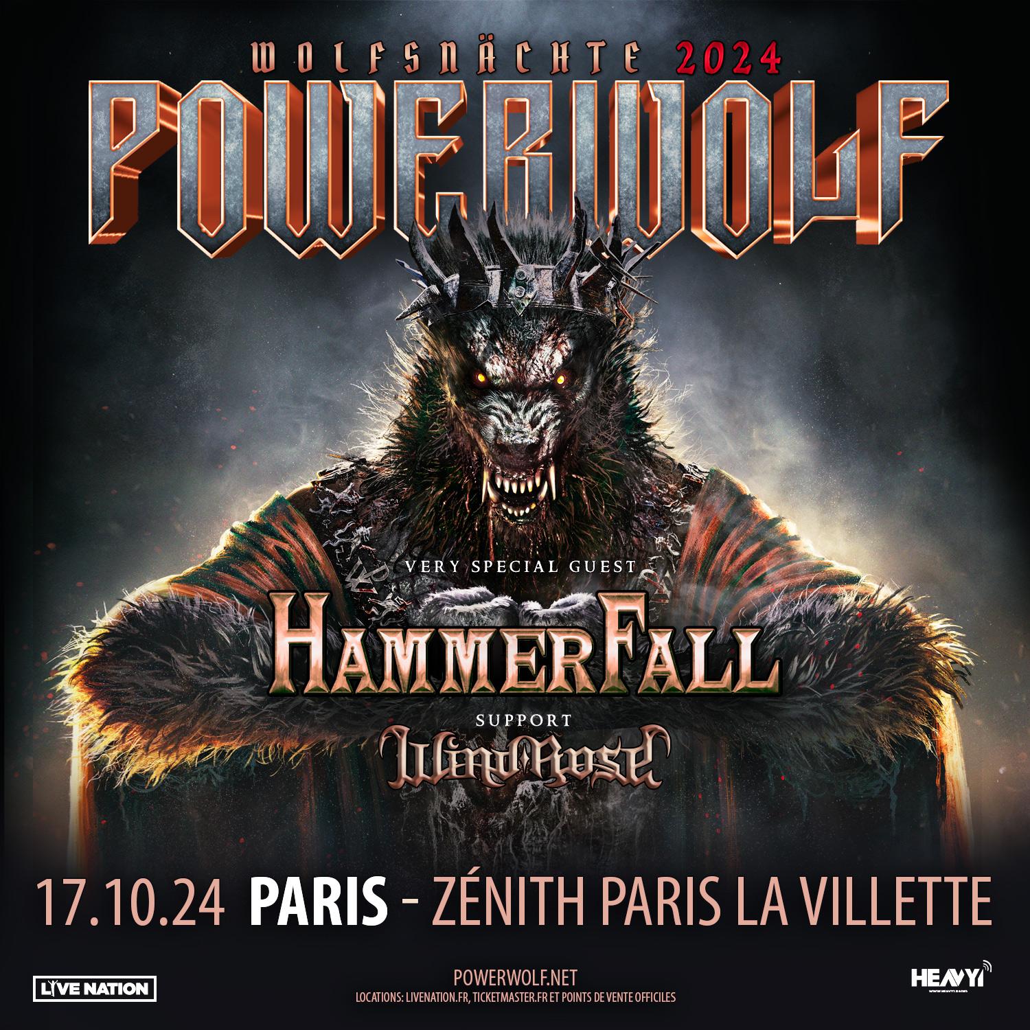 Powerwolf paris 2024