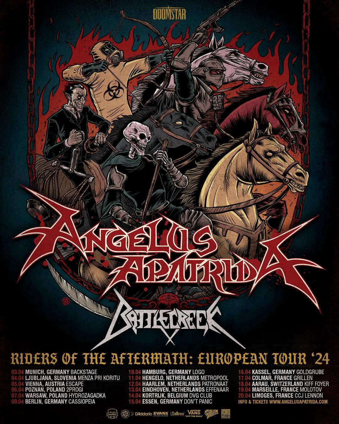 Riders of the aftermath eu tour 24