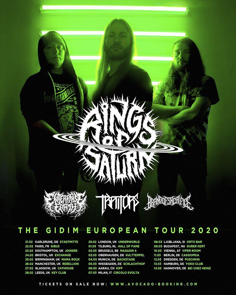 Rings of saturn euro tour 2020