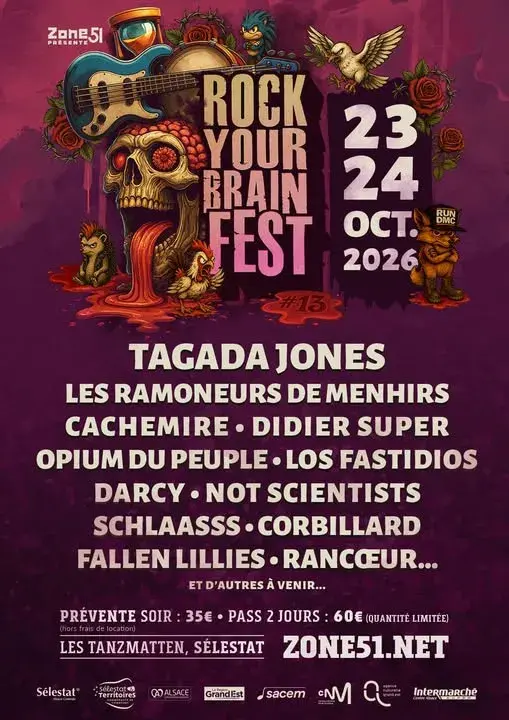 Rock your brain fest 2026