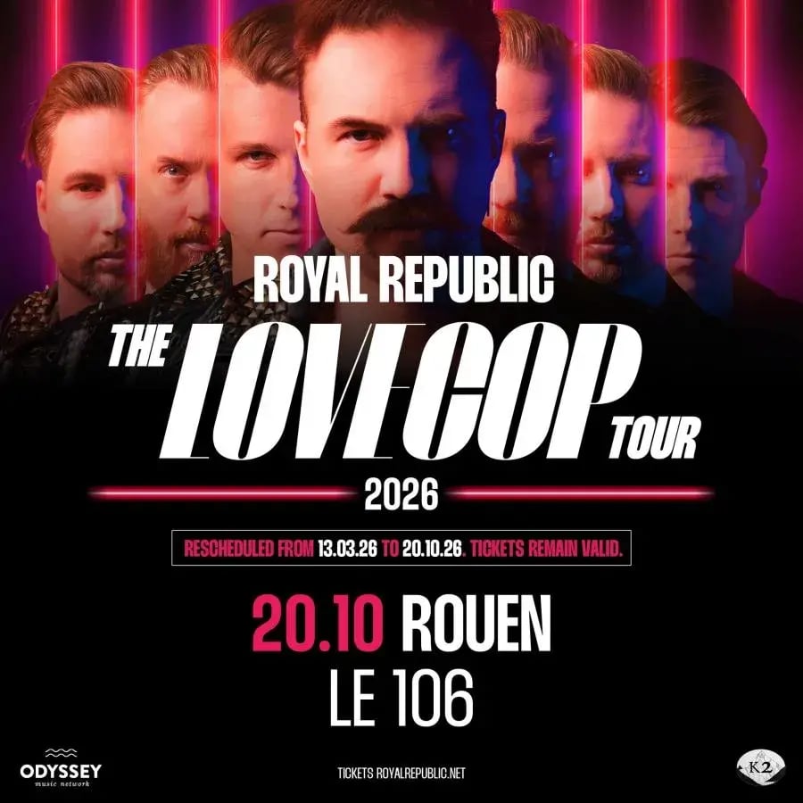Royal republic rouen 2026
