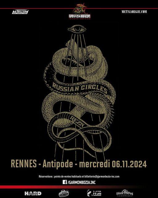 Russian circles rennes 2024