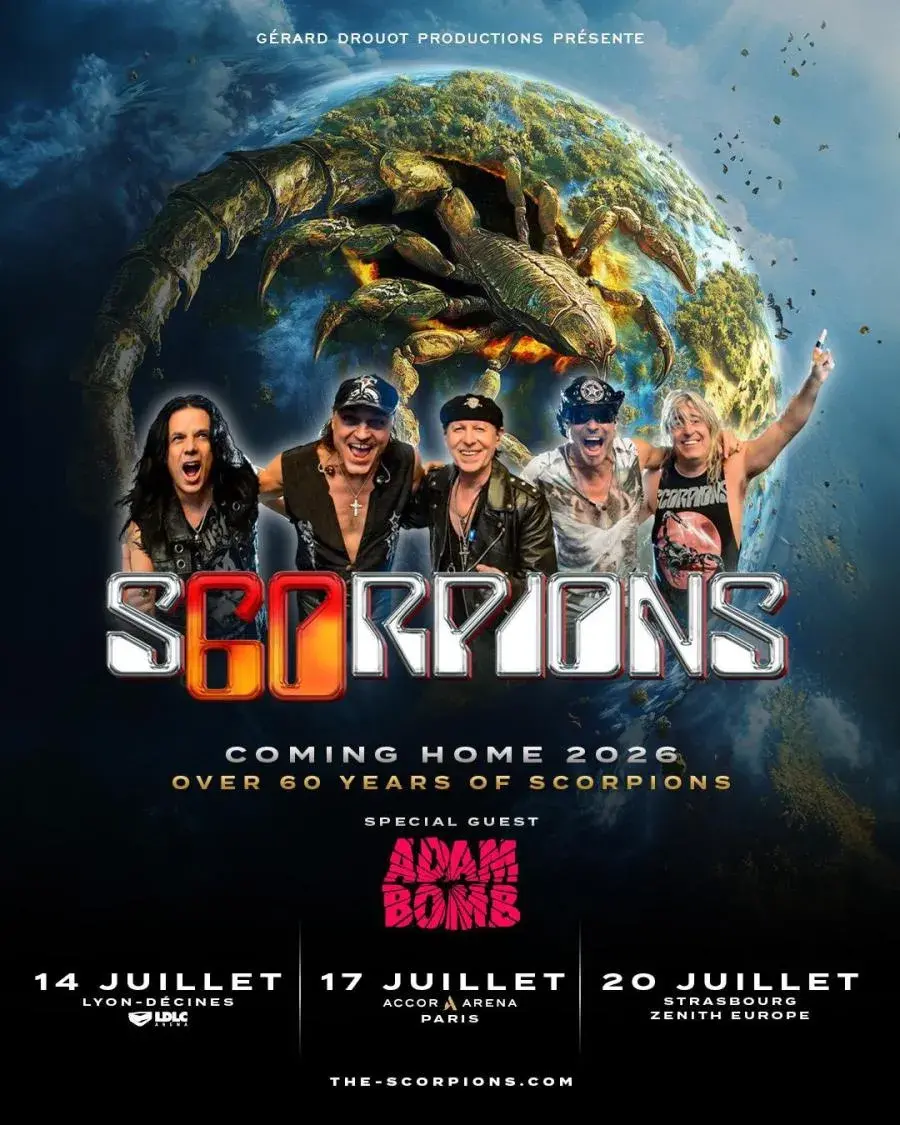 Scorpions france 2026 guest