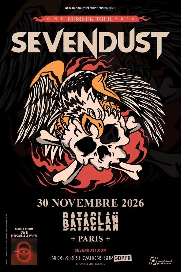 Sevendust paris 2026