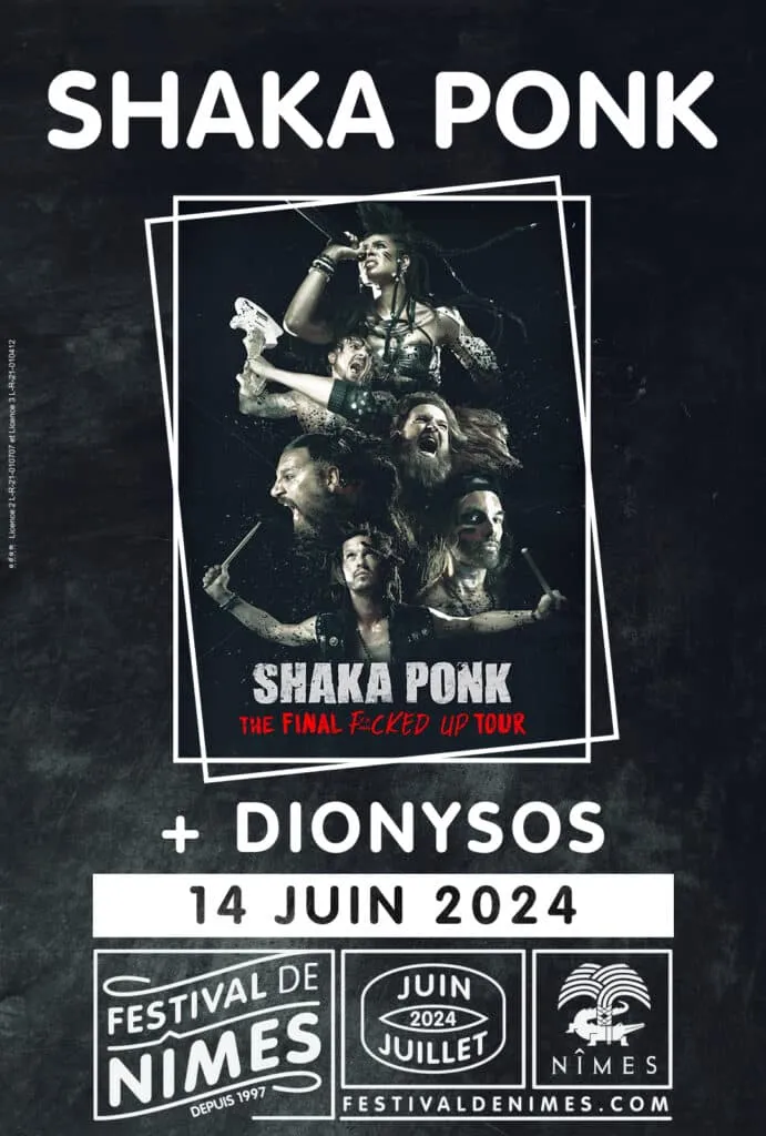 Shaka ponk nimes 2024