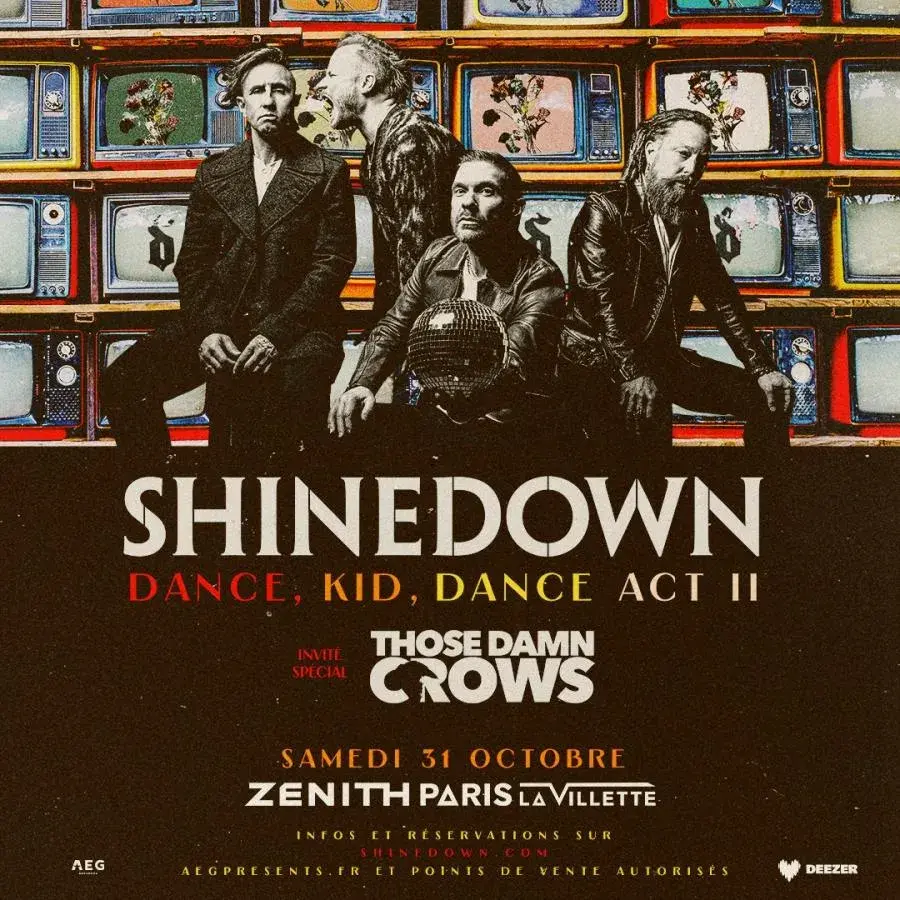 Shinedown paris 2026