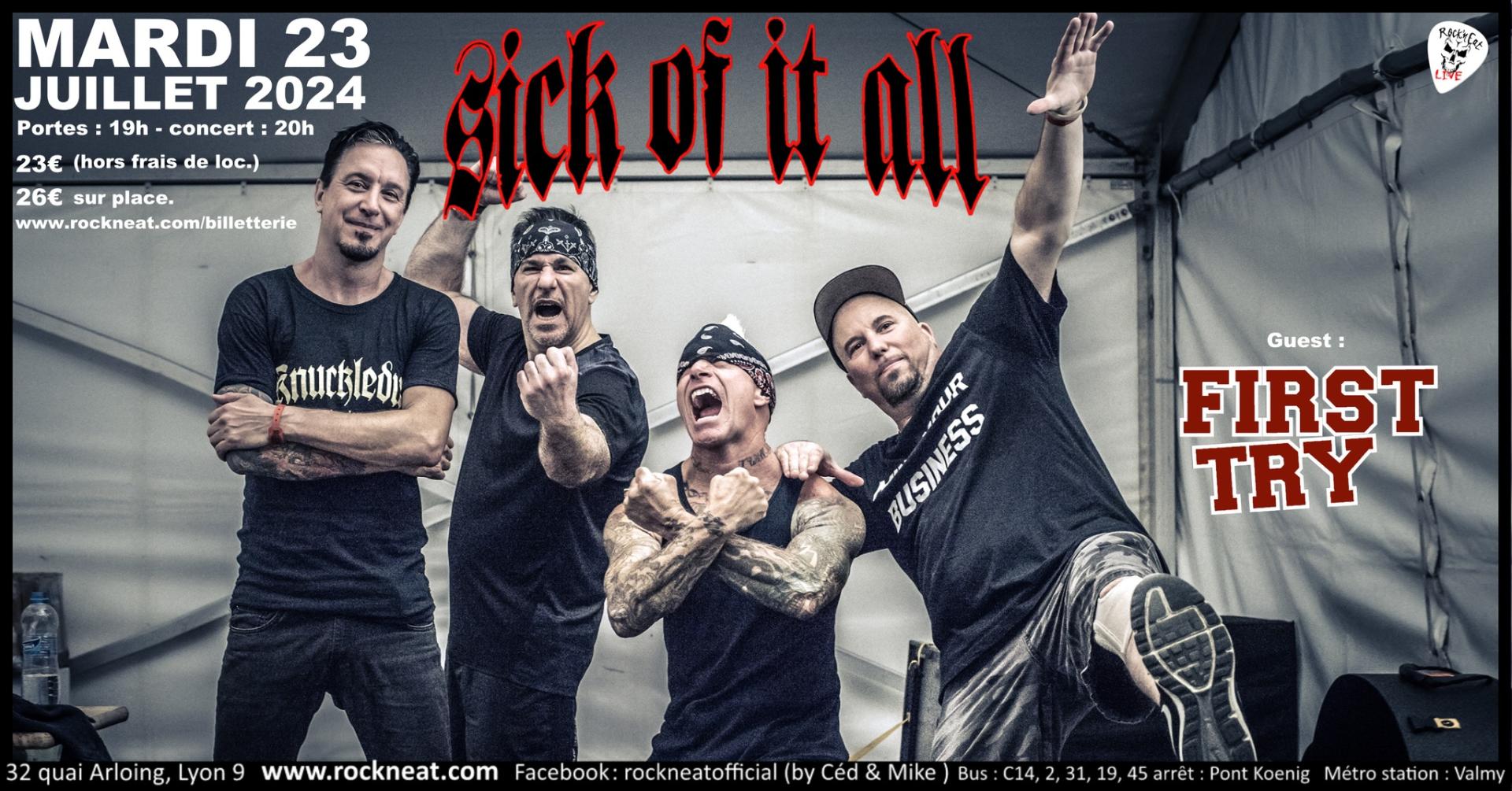 Sick of it all lyon 2024