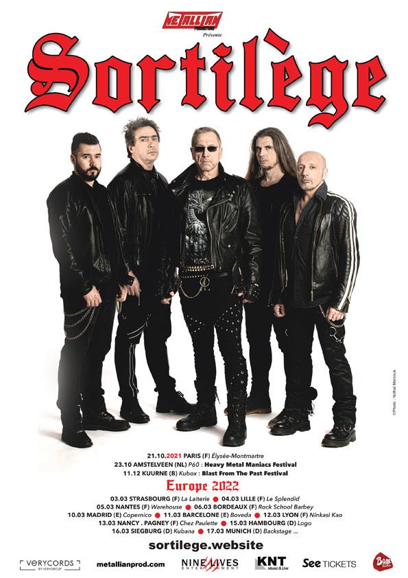 Sortilege tour 2021 2022