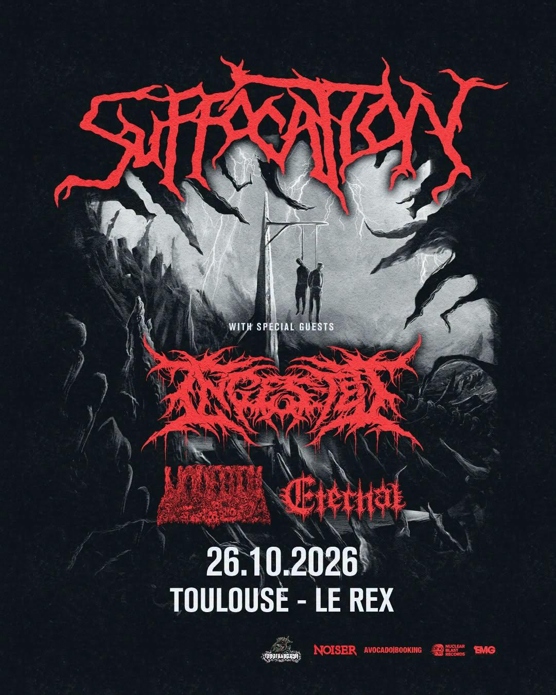 Suffocation toulouse 2026