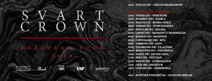 Svart crown tour 2020