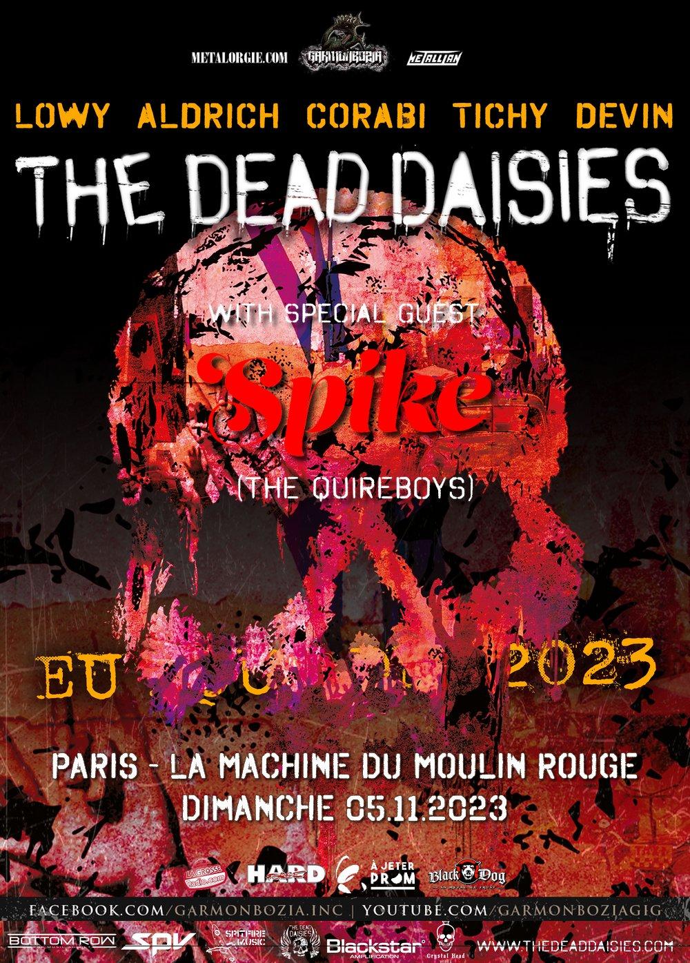 The dead daisies paris 2023