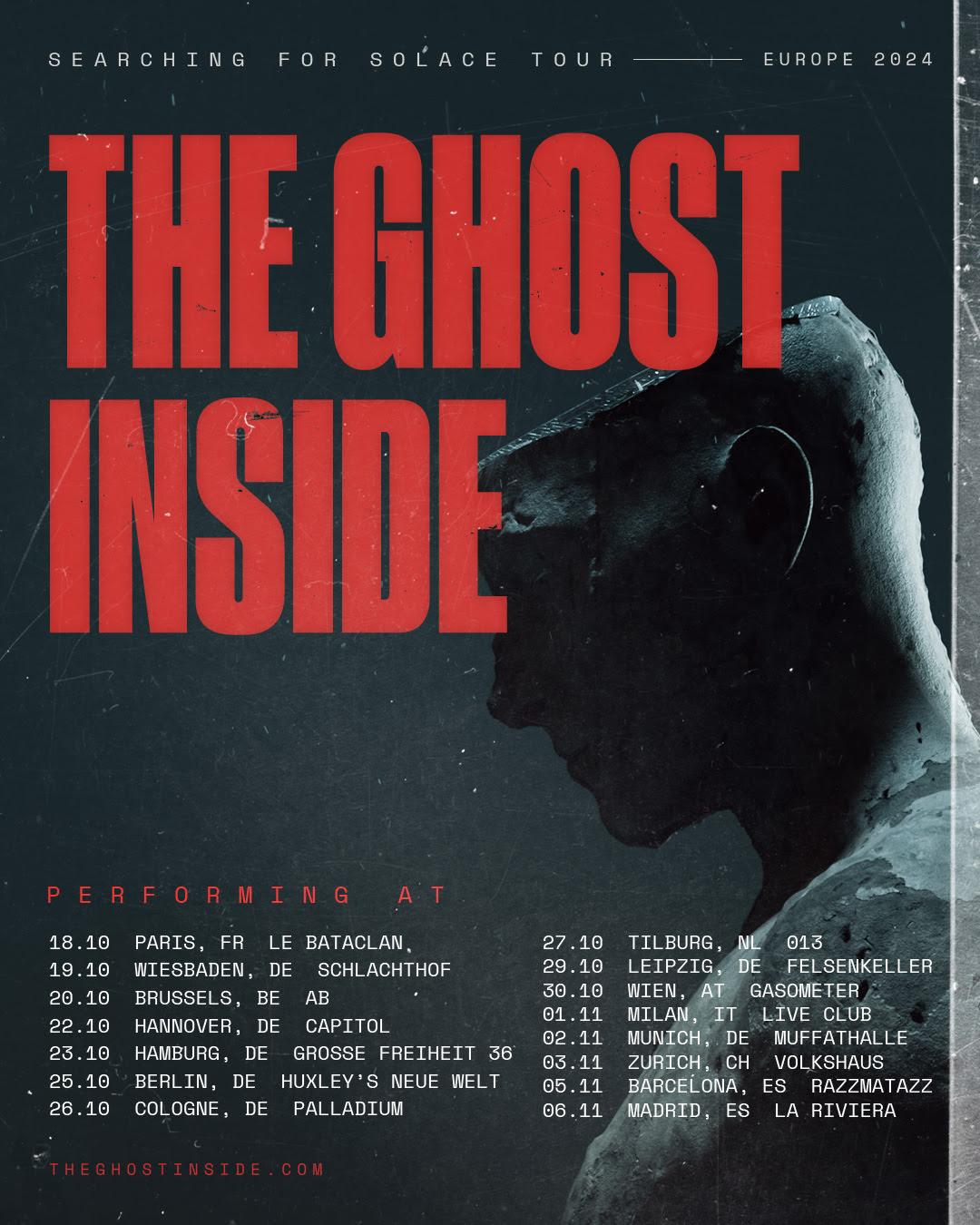 The ghost inside tour 2024