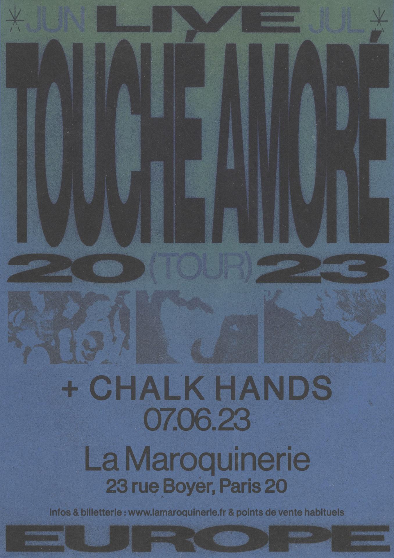 Touche amore paris 2023