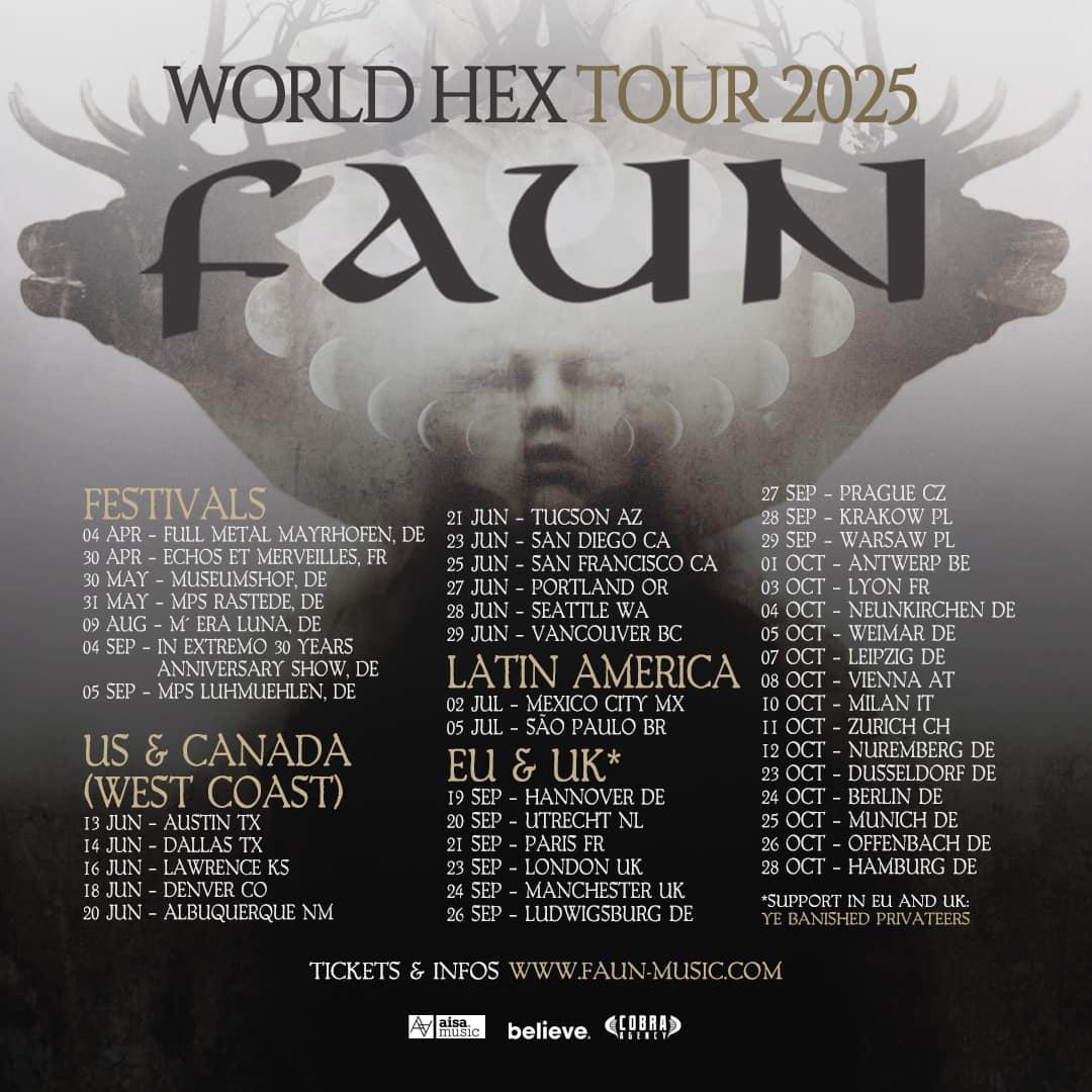 World hex tour 2025