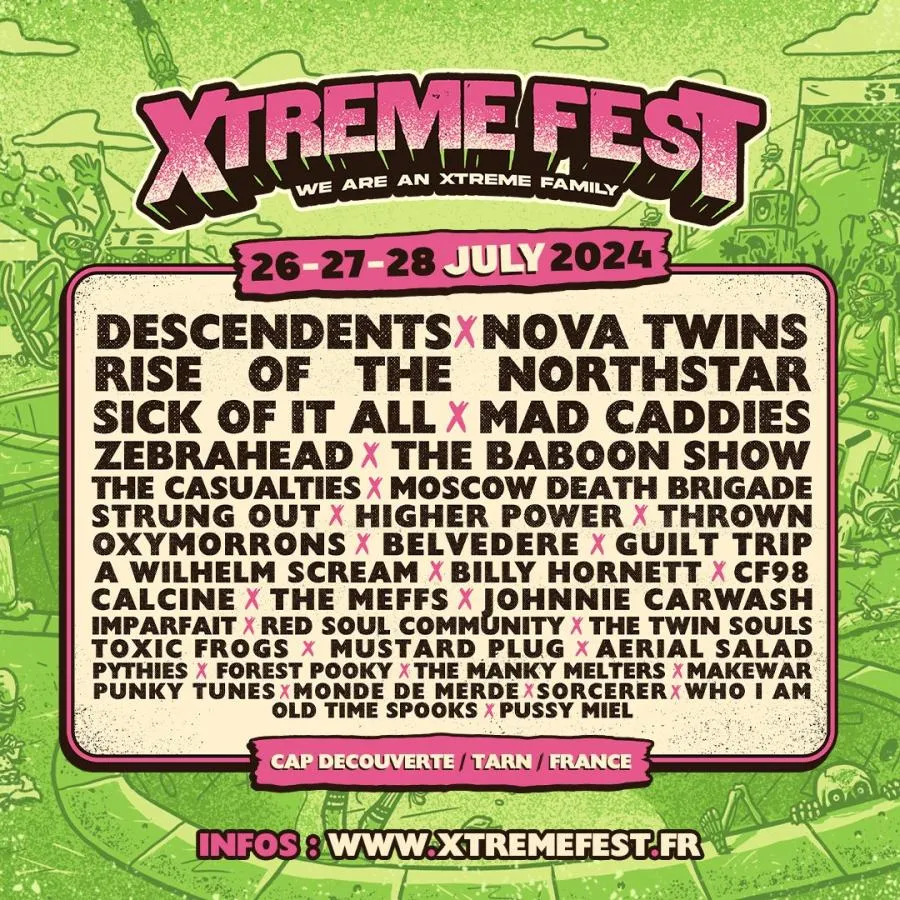 Xtreme fest 2024 ful line up