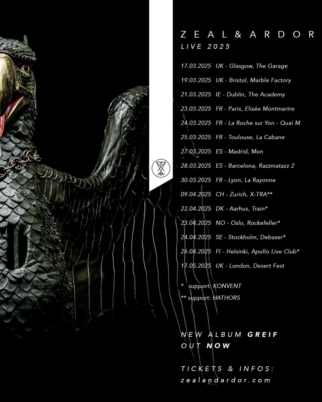 Zeal ardor europe 2025